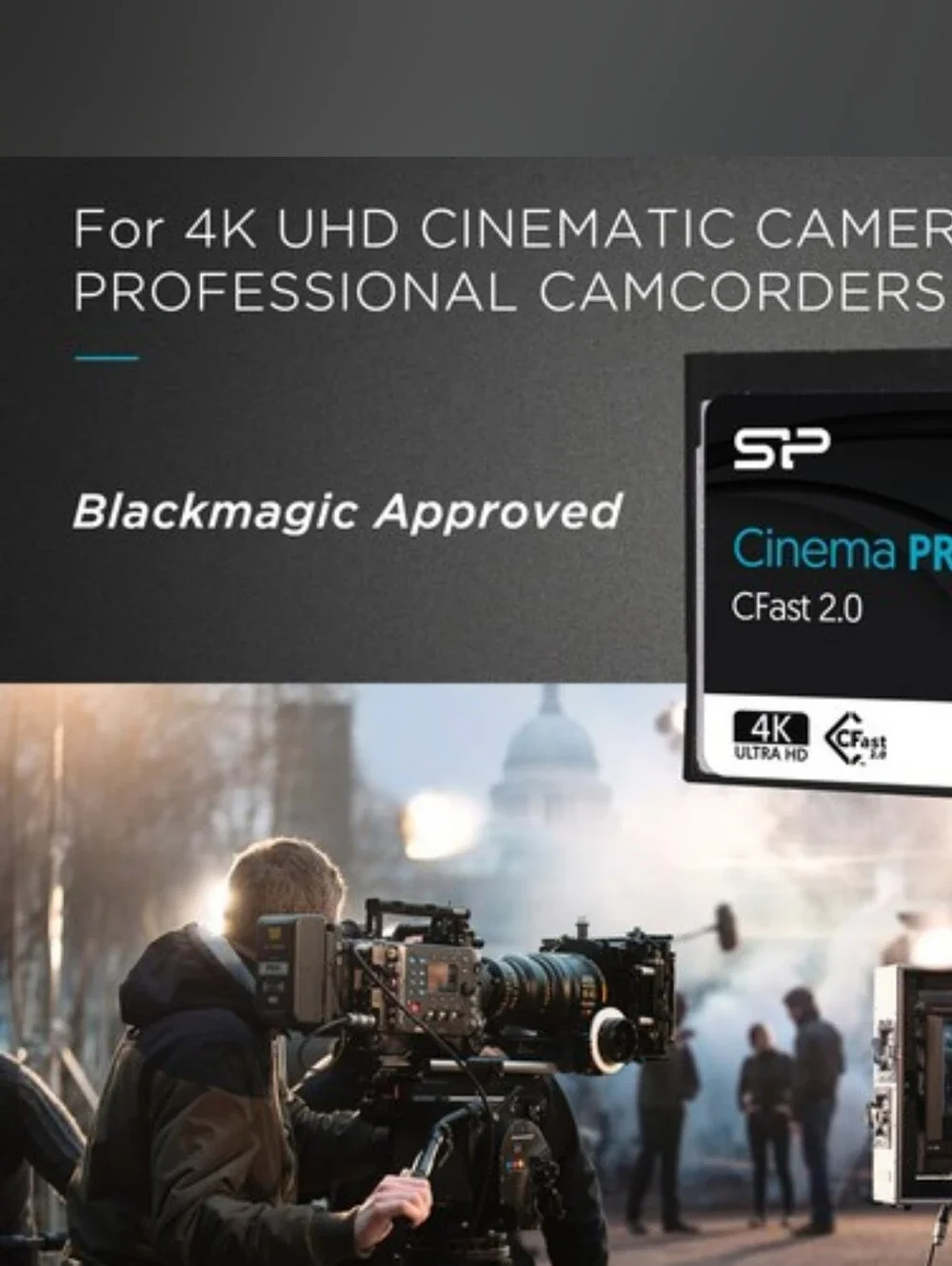 Silicon Power 256GB Cinema PRO CFX 310 cFAST 2.0 Memory Card